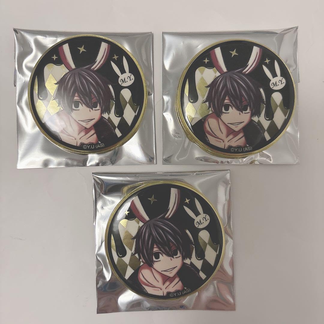 桃源暗鬼 淀川真澄 プリロール ホワイトデー限定 缶バッジ 桃源暗鬼