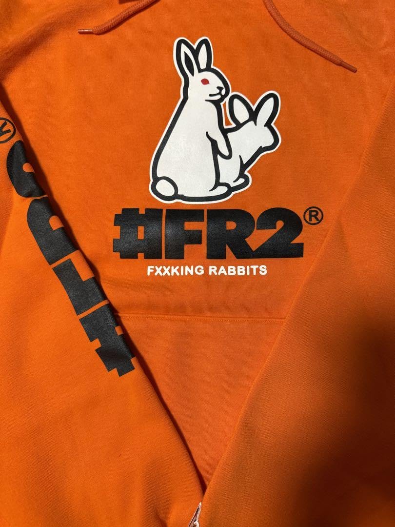 Amazon.co.jp: ♯FR2 Logo Hoodie パーカー エフアールツー サイズM