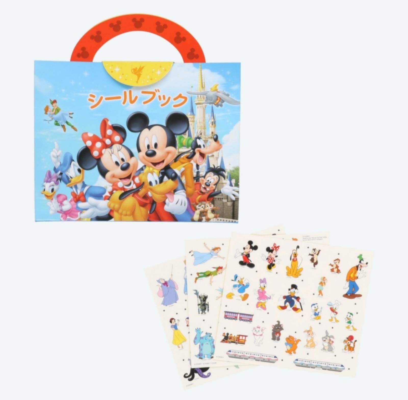 Amazon.co.jp: シールブック ミッキー＆ミニー ディズニーランド