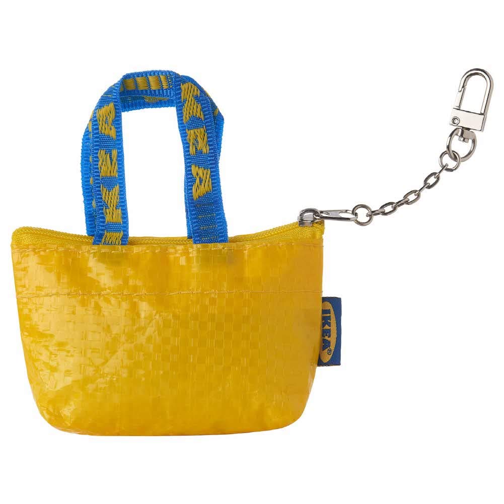Amazon.com: IKEA KNÖLIG Bag, small yellow : Clothing, Shoes & Jewelry