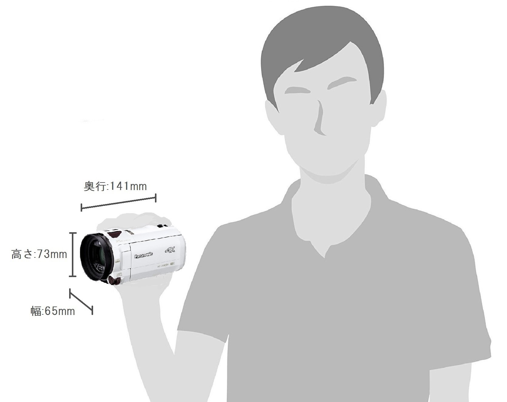 Amazon.co.jp: Panasonic 4K Camcorder VX985M 64GB Later Correction