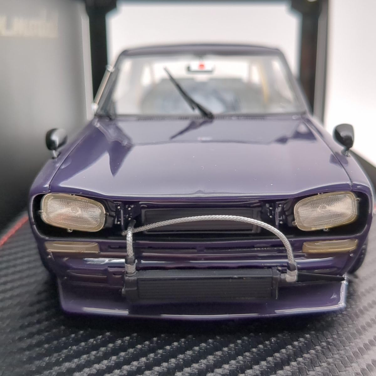 Amazon | ignition model 0437 LB-WORKS Hakosuka 2Door パープル 1/18