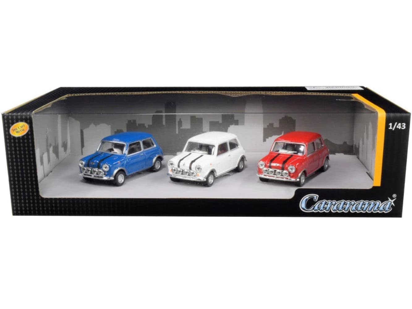 Amazon.com: Cararama Mini Cooper 3 Piece Gift Set 1/43 Diecast