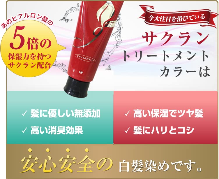 Amazon | サクラン トリートメントカラー ダークブラウン | サクラン