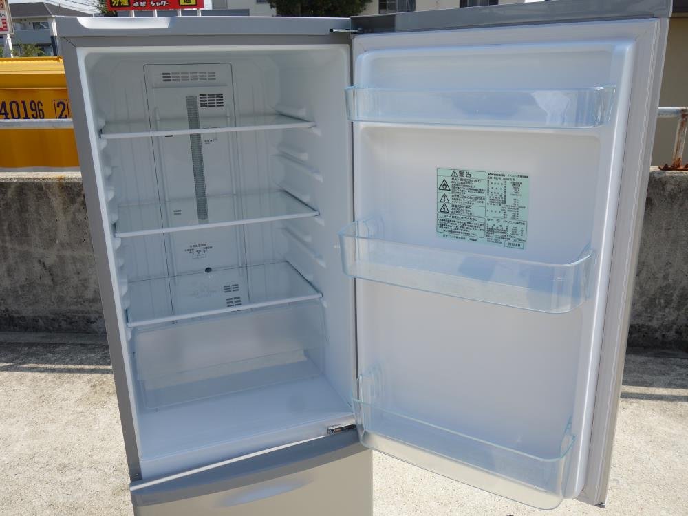Amazon.co.jp: Panasonic 2ドア冷蔵庫 168L ホワイト NR-B176W-S