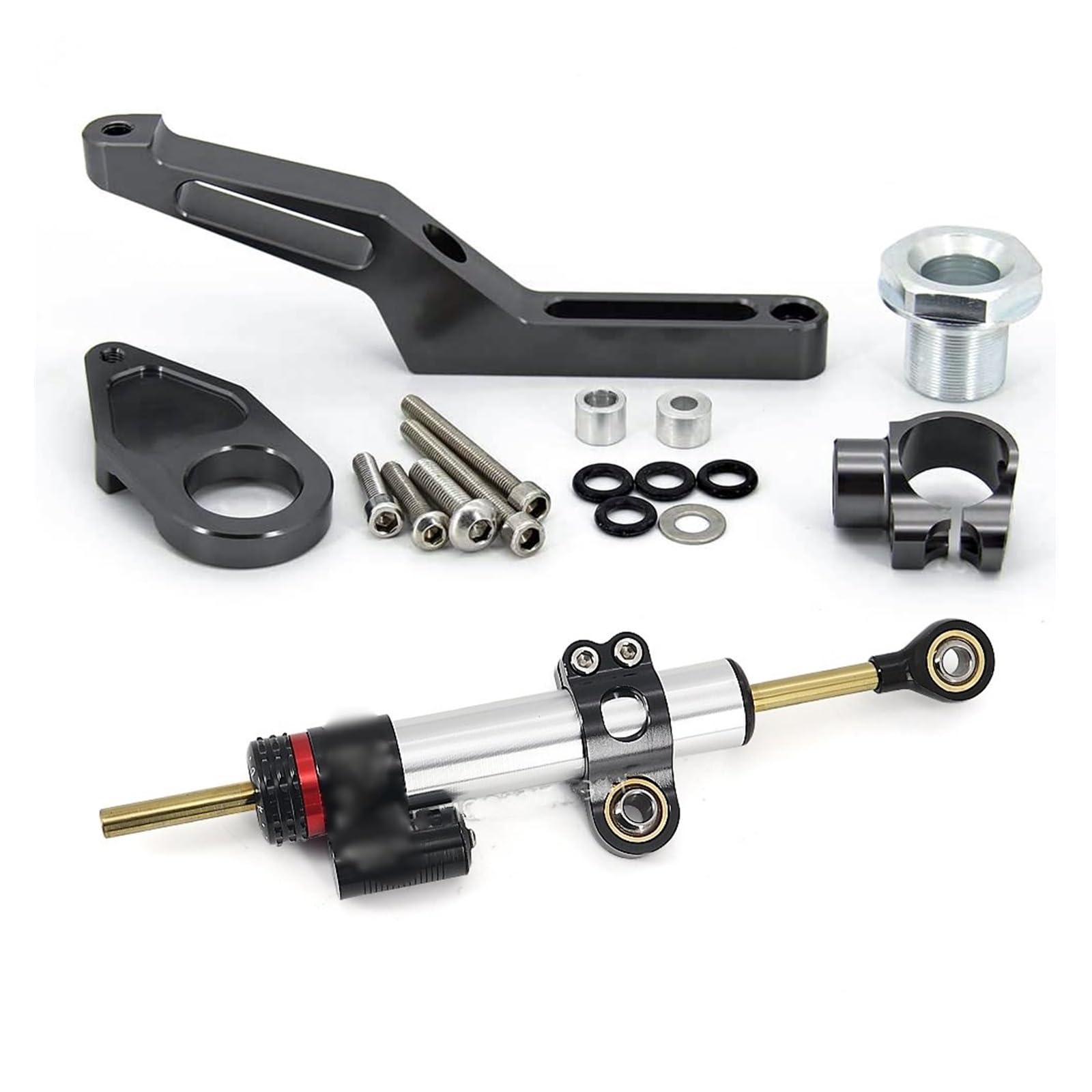 Amazon.co.jp: ステアリングダンパー オートバイステアリングダンパー