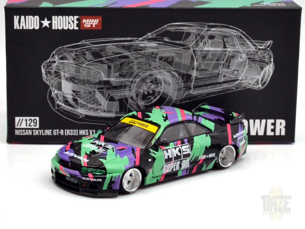 Amazon | KAIDO HOUSE - NISSAN SKYLINE GT-R (R33) HKS V1 街道はうす