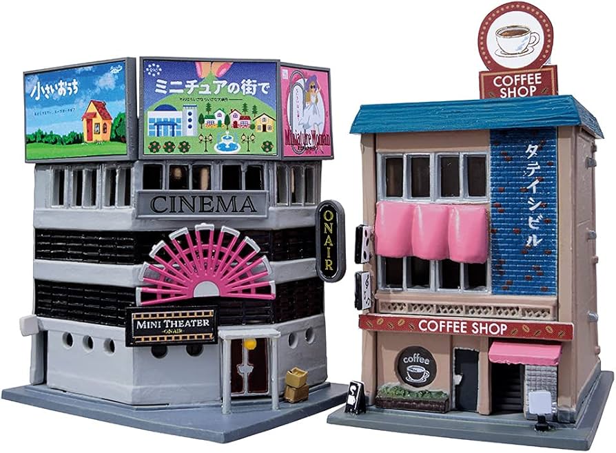 Amazon | 建物コレクション 建コレ169 ミニシアター・コーヒーショップ