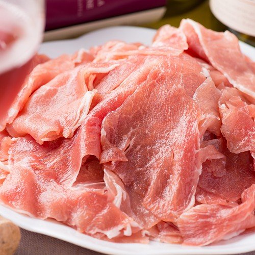 Amazon.co.jp: 【生ハム】 モモマイルド切り落とし 500g スライス 業務