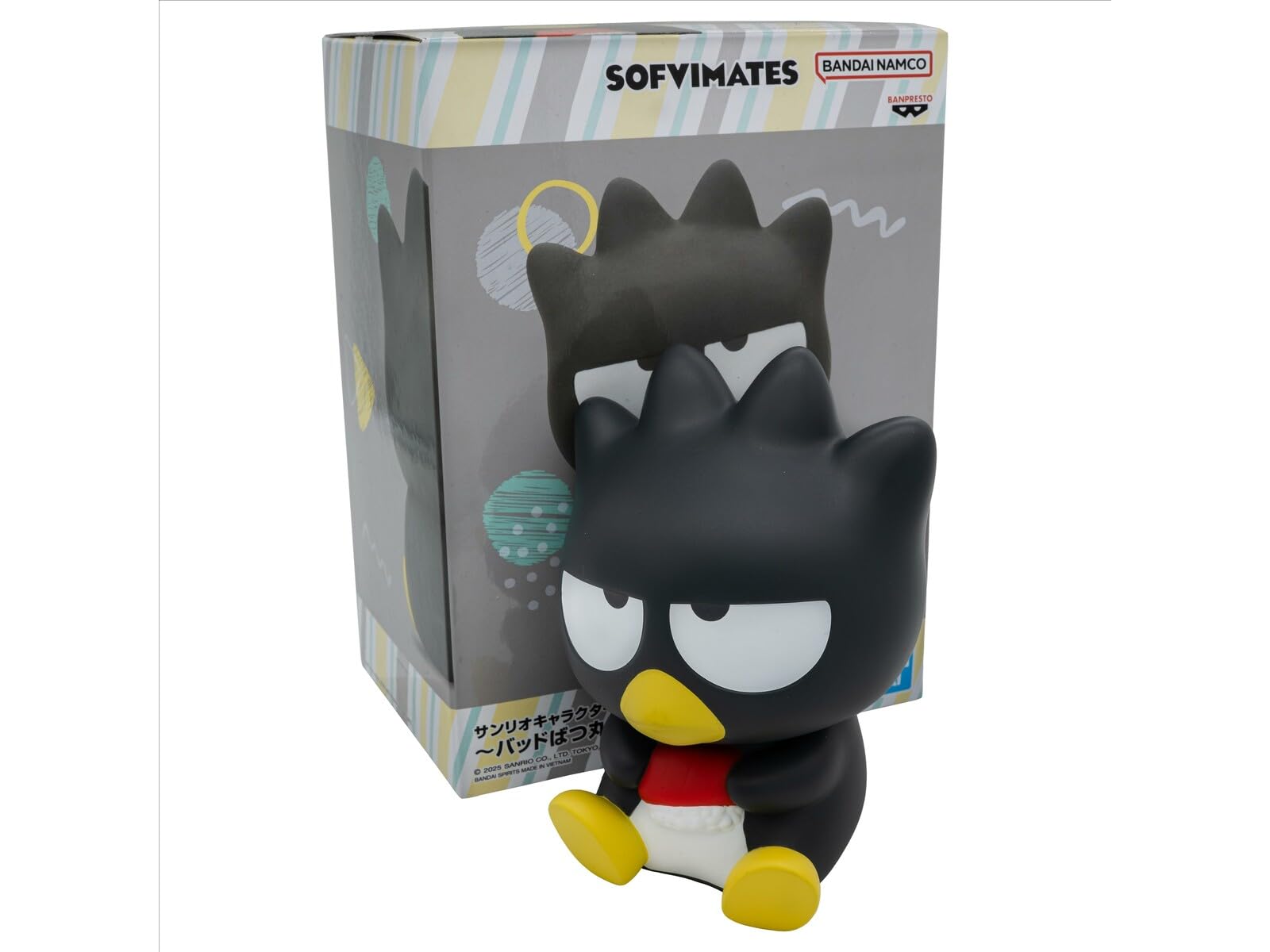 Amazon.com: Banpresto Badtz-Maru Sanrio Sofvimates 11 cm BP28634P