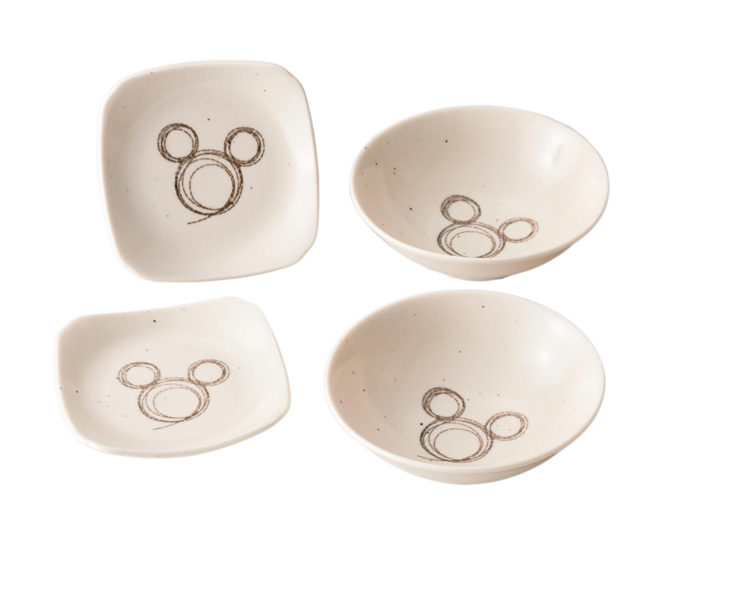 Amazon｜三郷陶器(Sango Toki) ディズニー ミッキーマウス 皿 小皿 2人