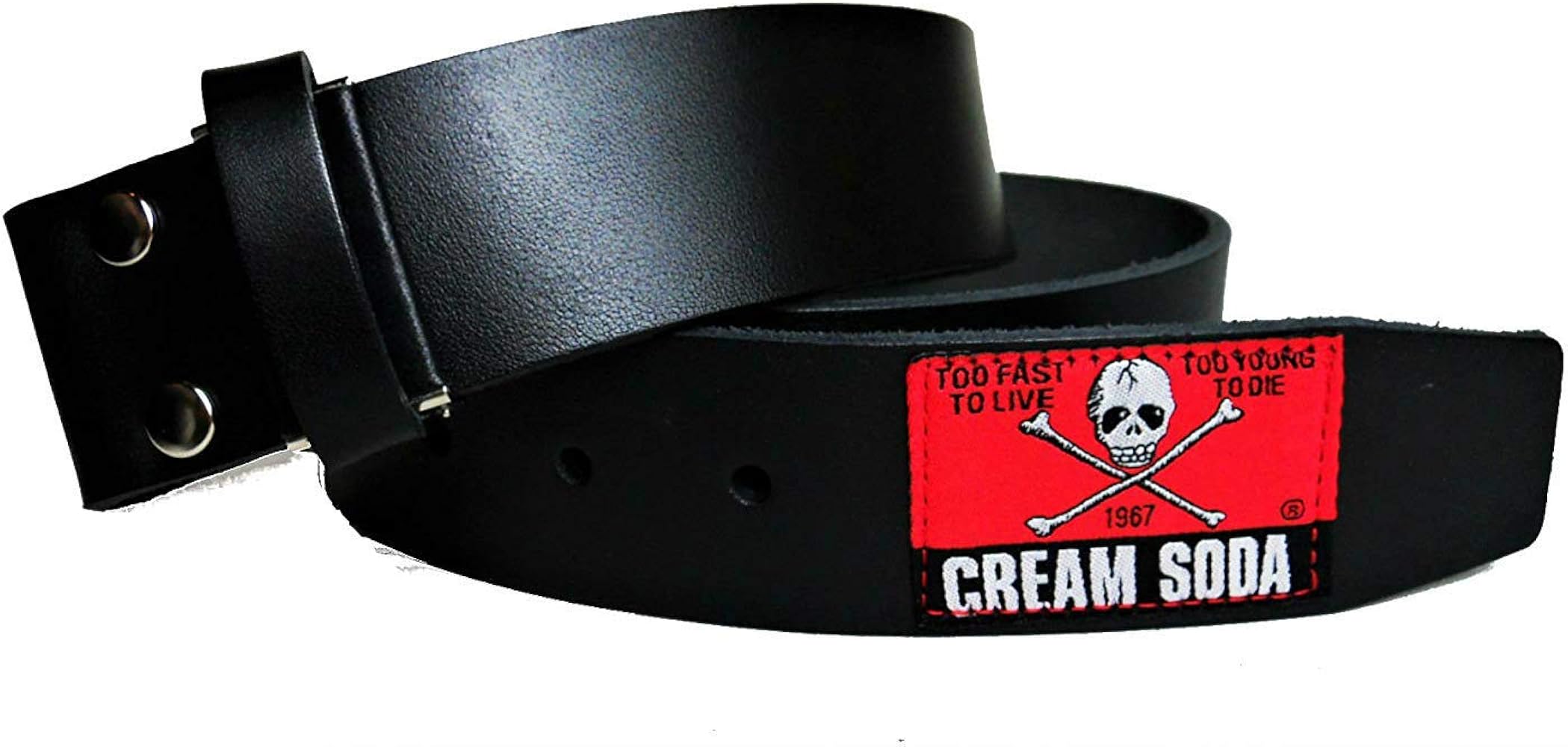 Amazon.co.jp: CREAM SODA ベルト 『BLACK』 ☆ PINK DRAGON クリーム