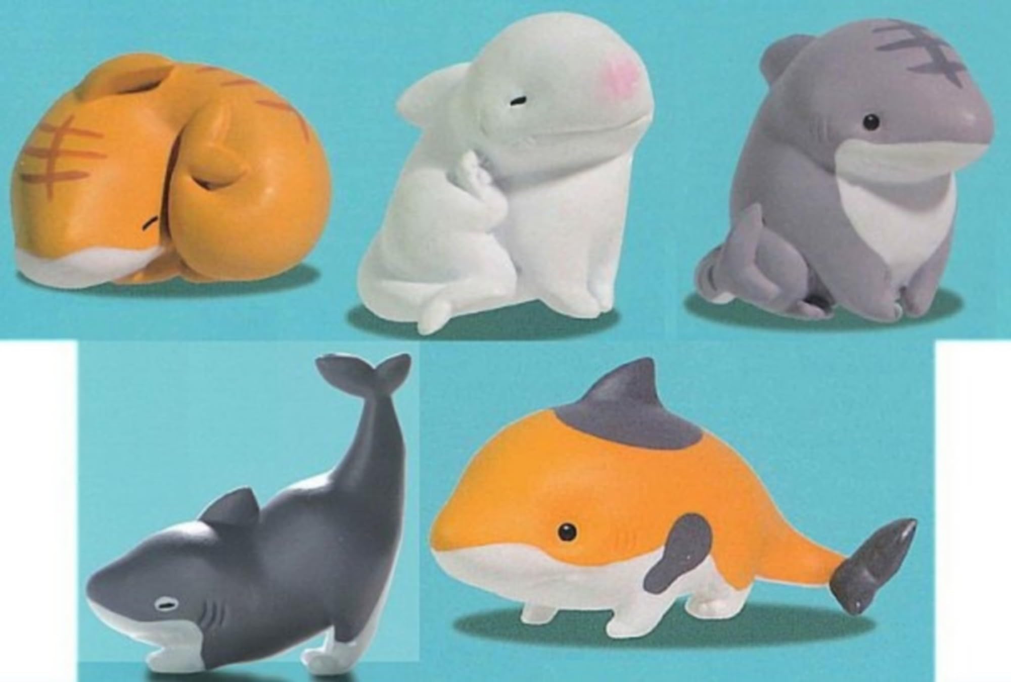 Amazon | ねこさめ × 全5種セット フルコンプ ガチャガチャ カプセル