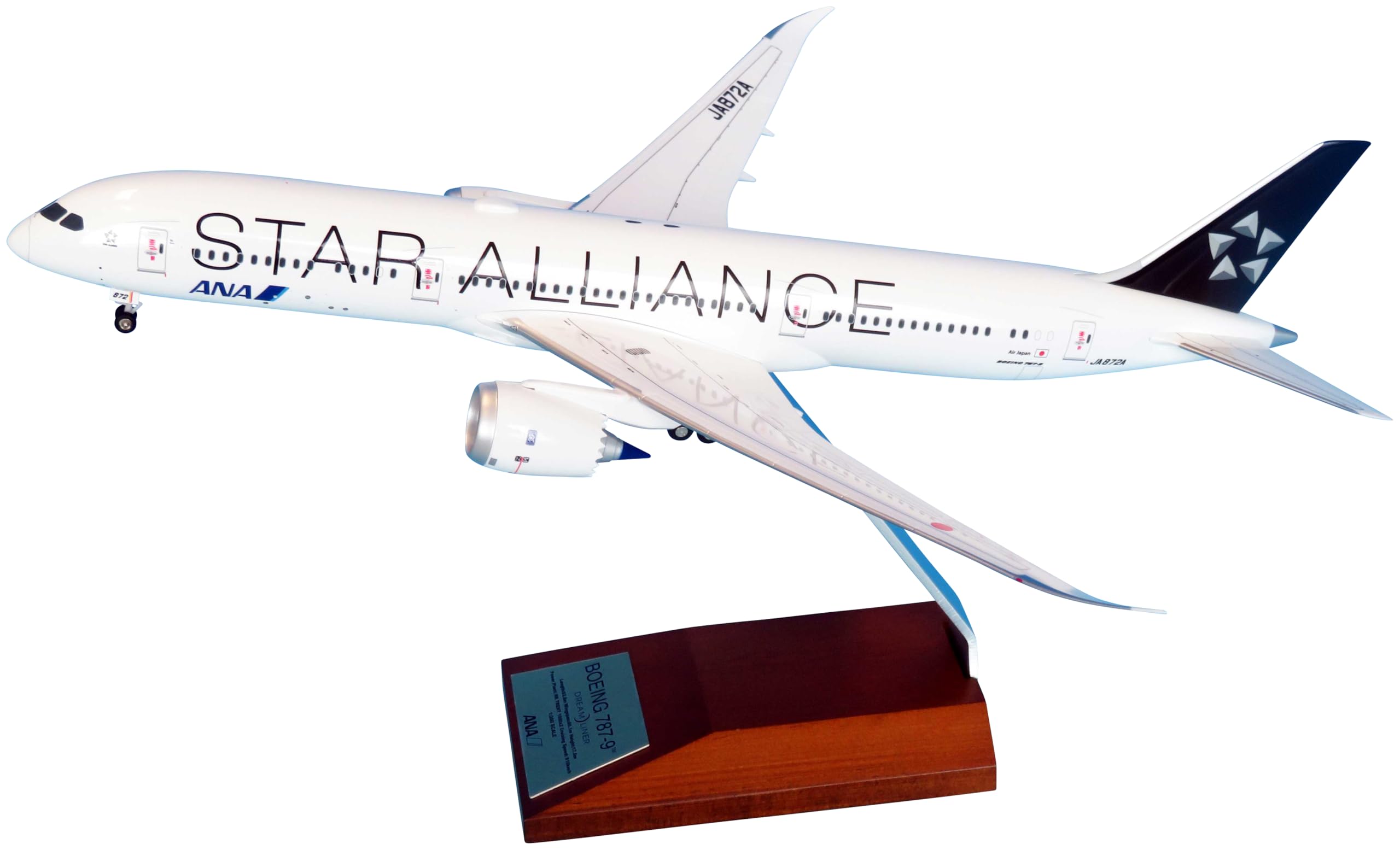 Amazon.co.jp: 全日空商事 1/200 BOEING 787-9 JA872A STAR ALLIANCE