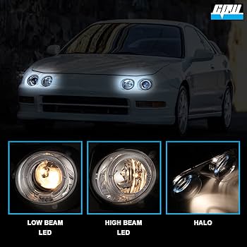 Amazon | CPW ヘッドライトアセンブリ 1994-1997 アキュラ インテグラ