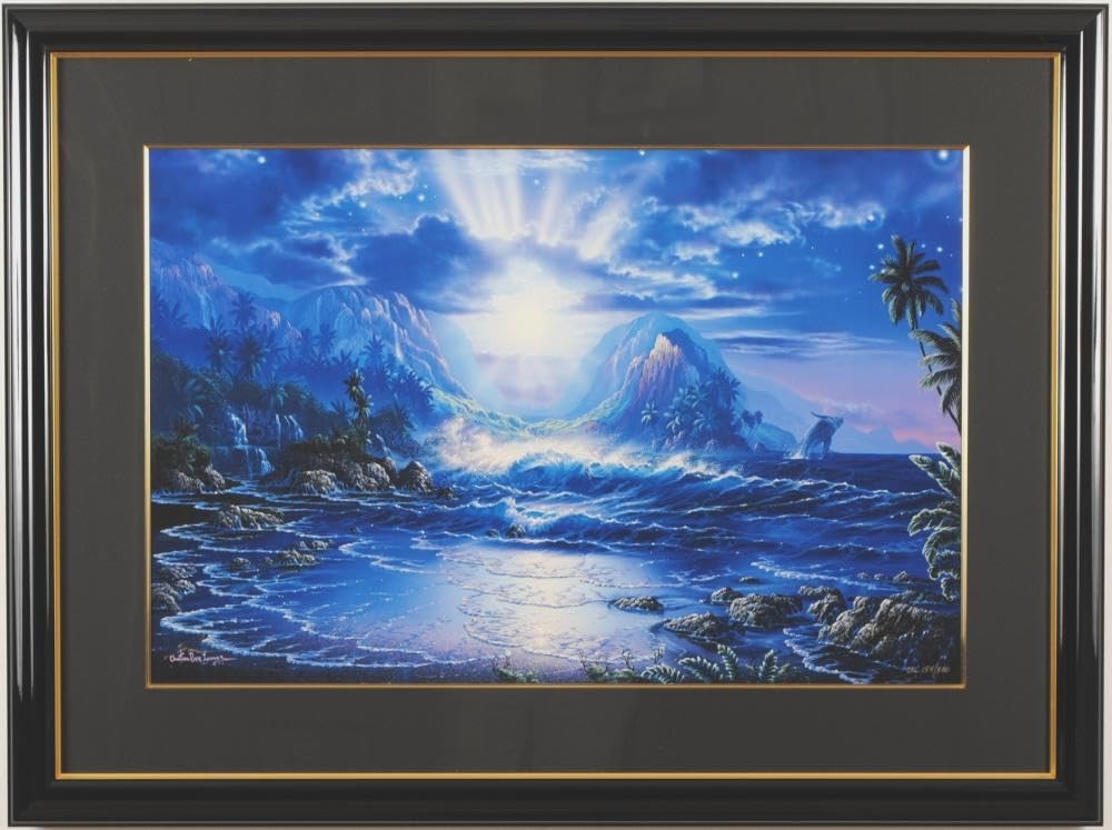 Amazon.co.jp: クリスチャン・リース・ラッセン セレニティ 海 絵画