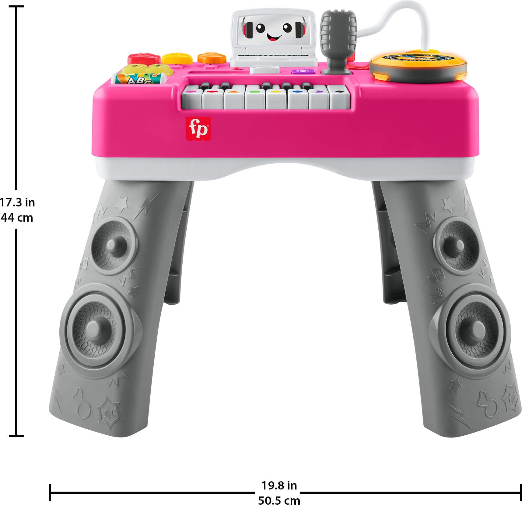 Amazon.com: Fisher-Price Baby & Toddler Toy Laugh & Learn DJ Table