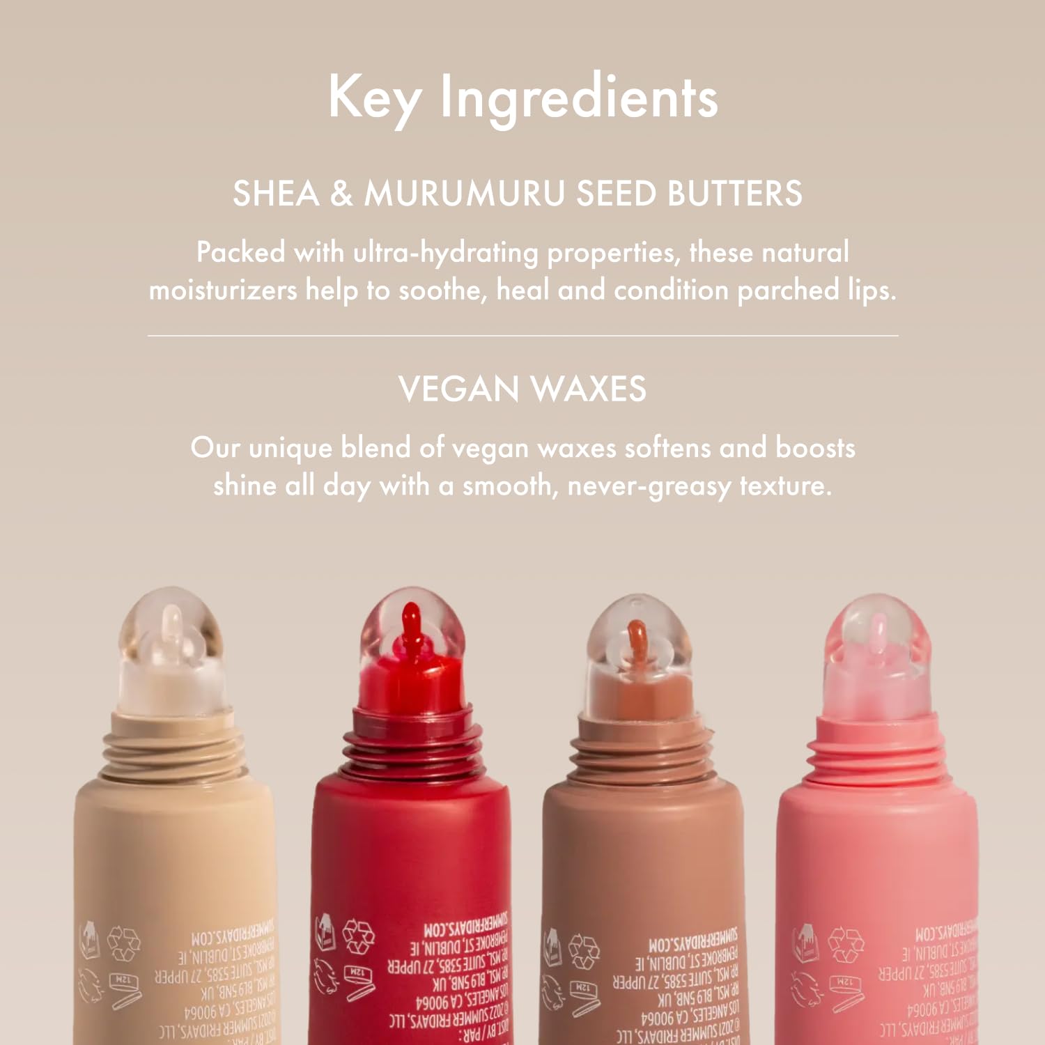 Amazon.co.jp: Summer Fridays Lip Butter Balm - Hydrating Lip Mask