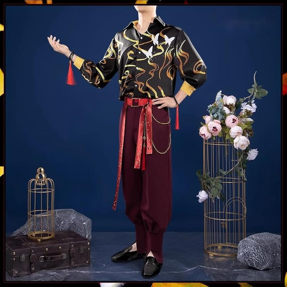 Amazon.co.jp: [えいえン] ミラン・ケストレル コスプレ衣装+ウィッグ