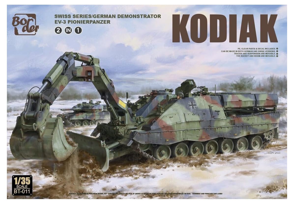 Amazon | BORDER ボーダーモデル 1/35 ドイツ軍/スイス軍 コディアック