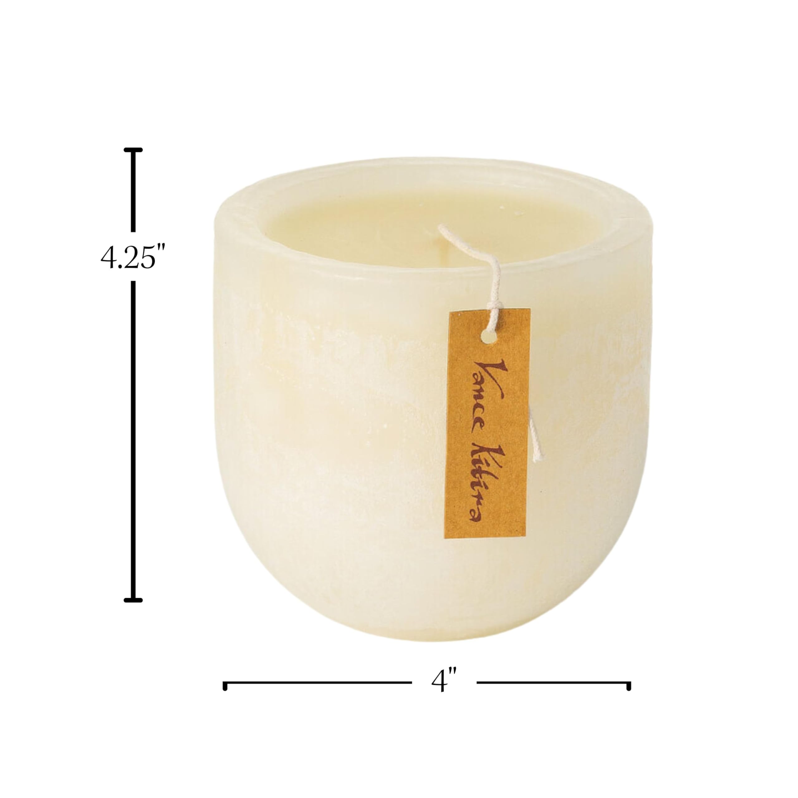 Amazon.com: Vance Kitira Timber Goblet Candle (4.25