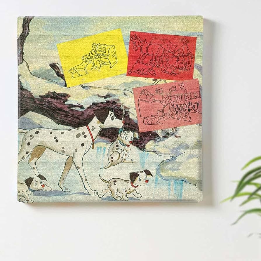 Amazon.co.jp: ディズニー 101匹わんちゃん アートパネル 30cm × 30cm