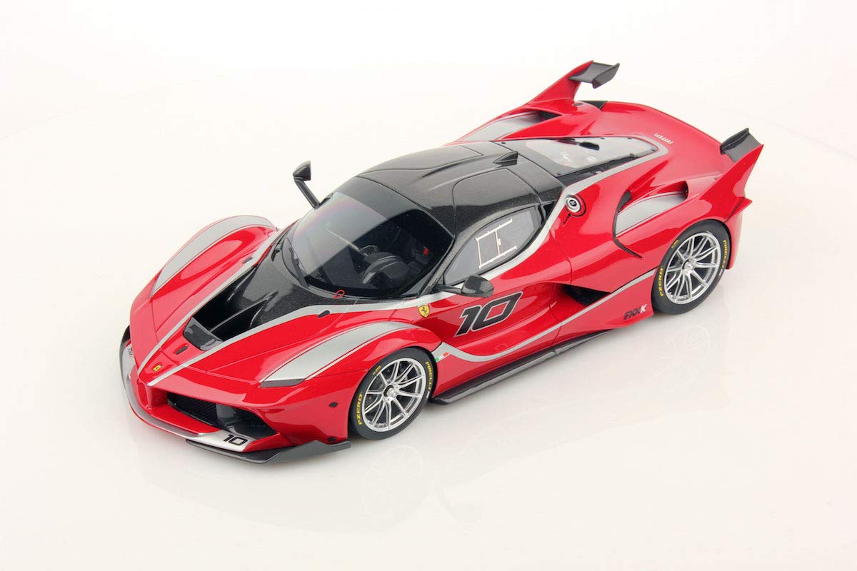 Amazon | Maisto Ferrari FXX-K #10 Red 1/18 Model Car by Bburago