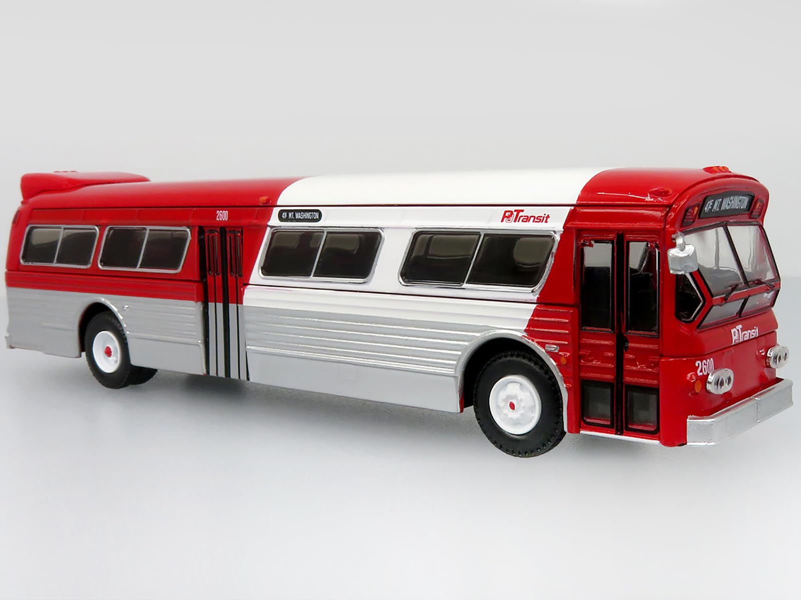 Amazon.com: Iconic Replicas 53102 New Look Transit Bus Pittsburgh