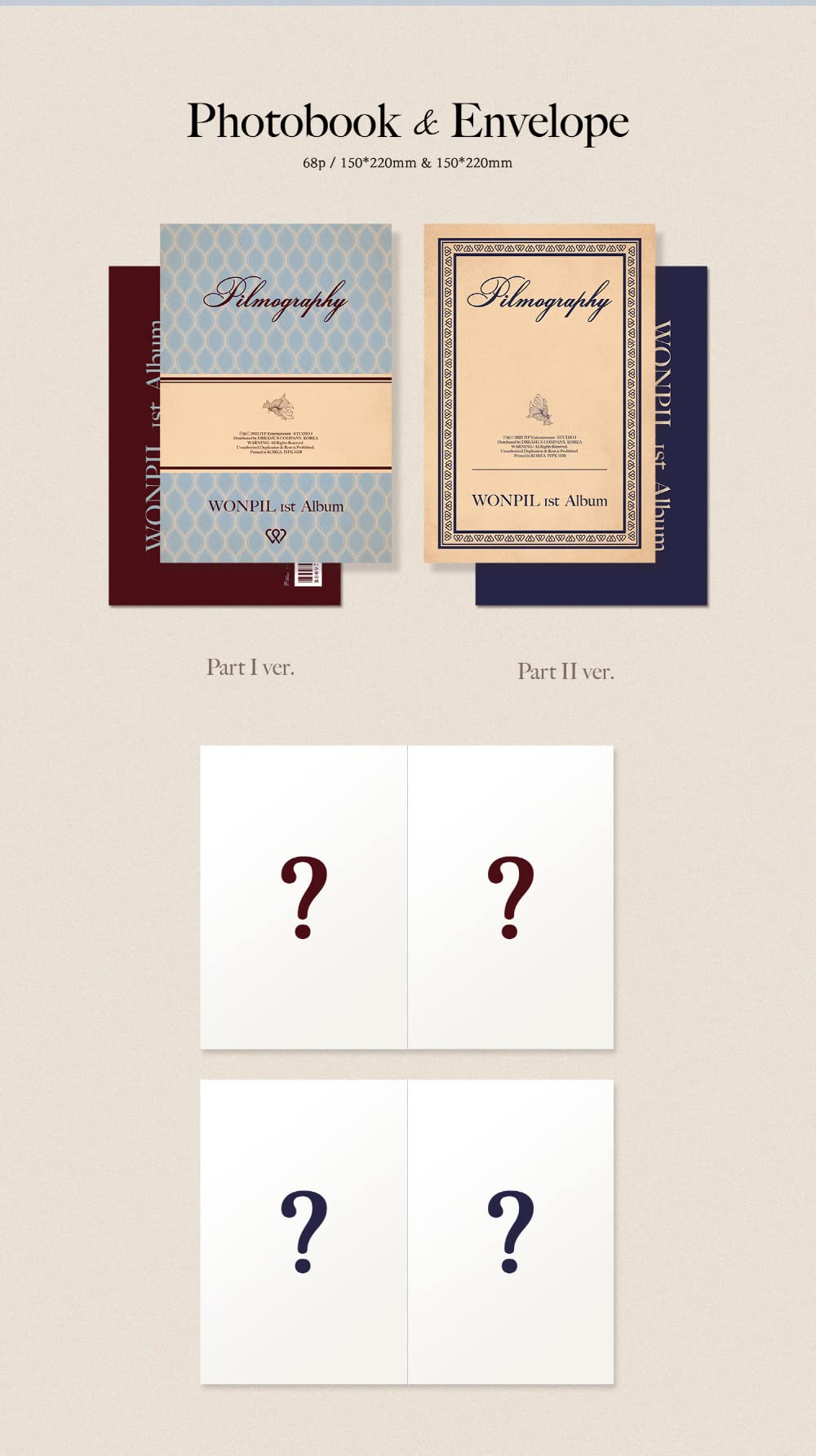 Amazon.co.jp: ウォンピル DAY6 - Pilmography (Vol.1) アルバム+Free