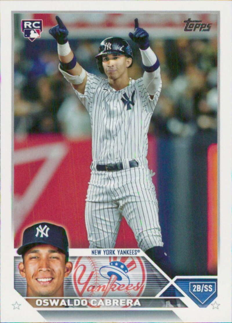Amazon.com: 2023 Topps #487 Oswaldo Cabrera New York Yankees