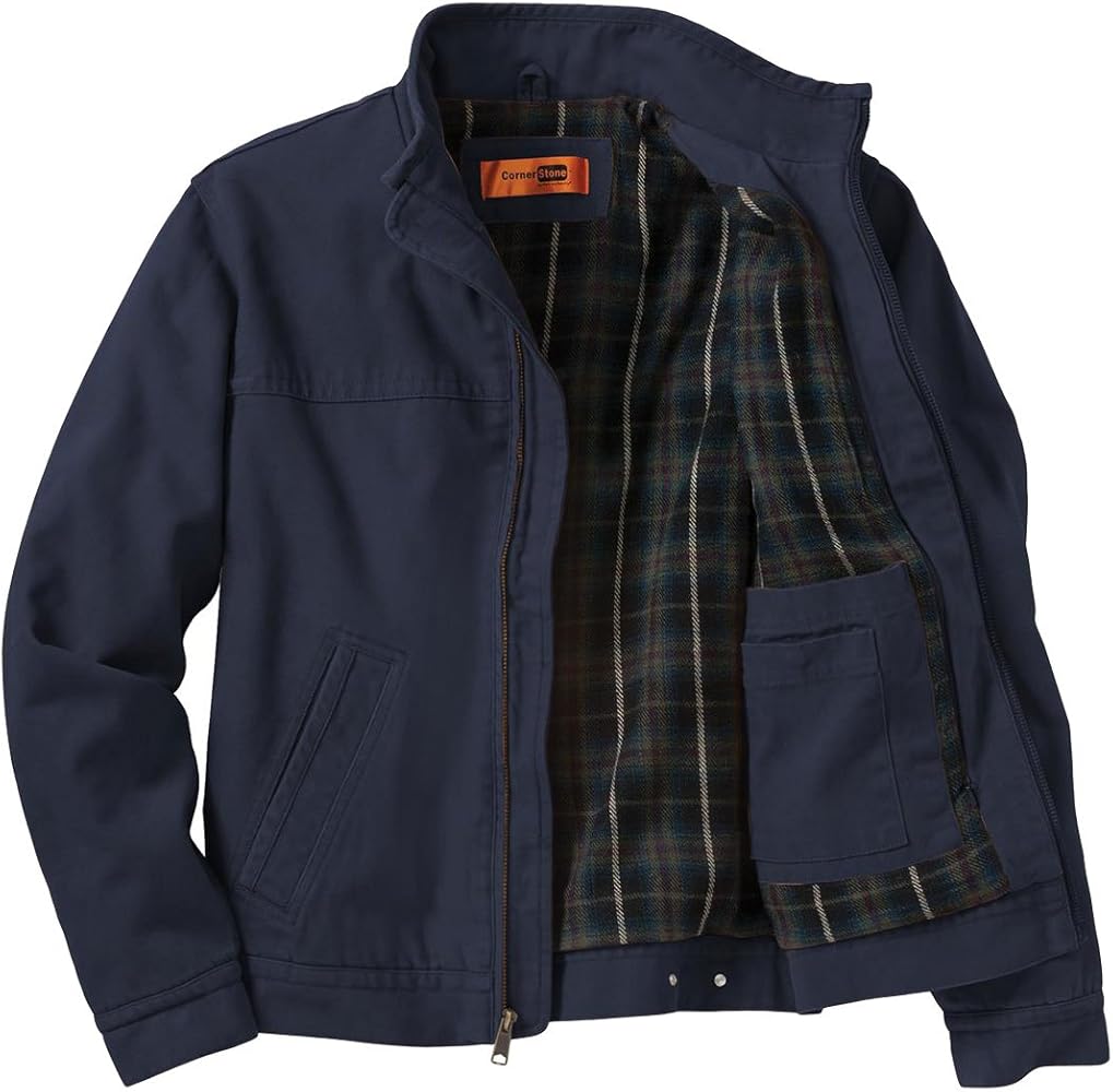 Amazon.co.jp: CornerStone ユニセックス ウォッシュドダッククロス