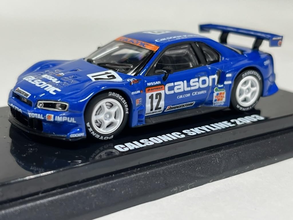 Amazon.co.jp: 京商 1/64 06083A カルソニック・スカイライン[2003