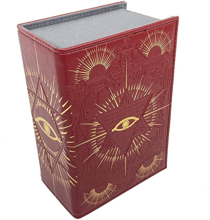 Amazon | ブック型合皮製デッキケースW「全知の眼」 | トレカ 通販