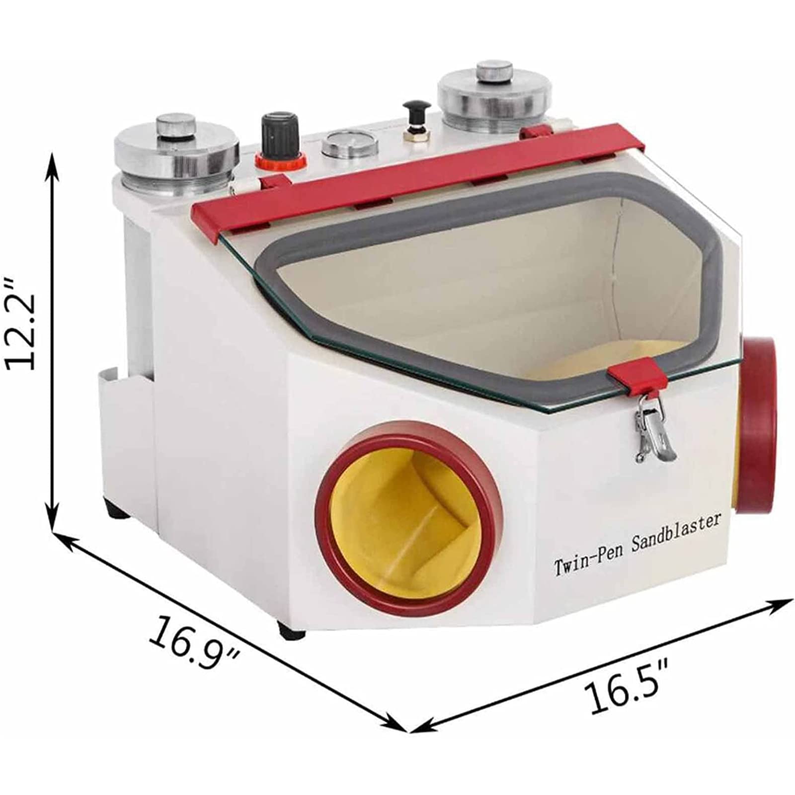 Amazon.co.jp: 歯科ラボ機器ツインペンサンドブラスター電気