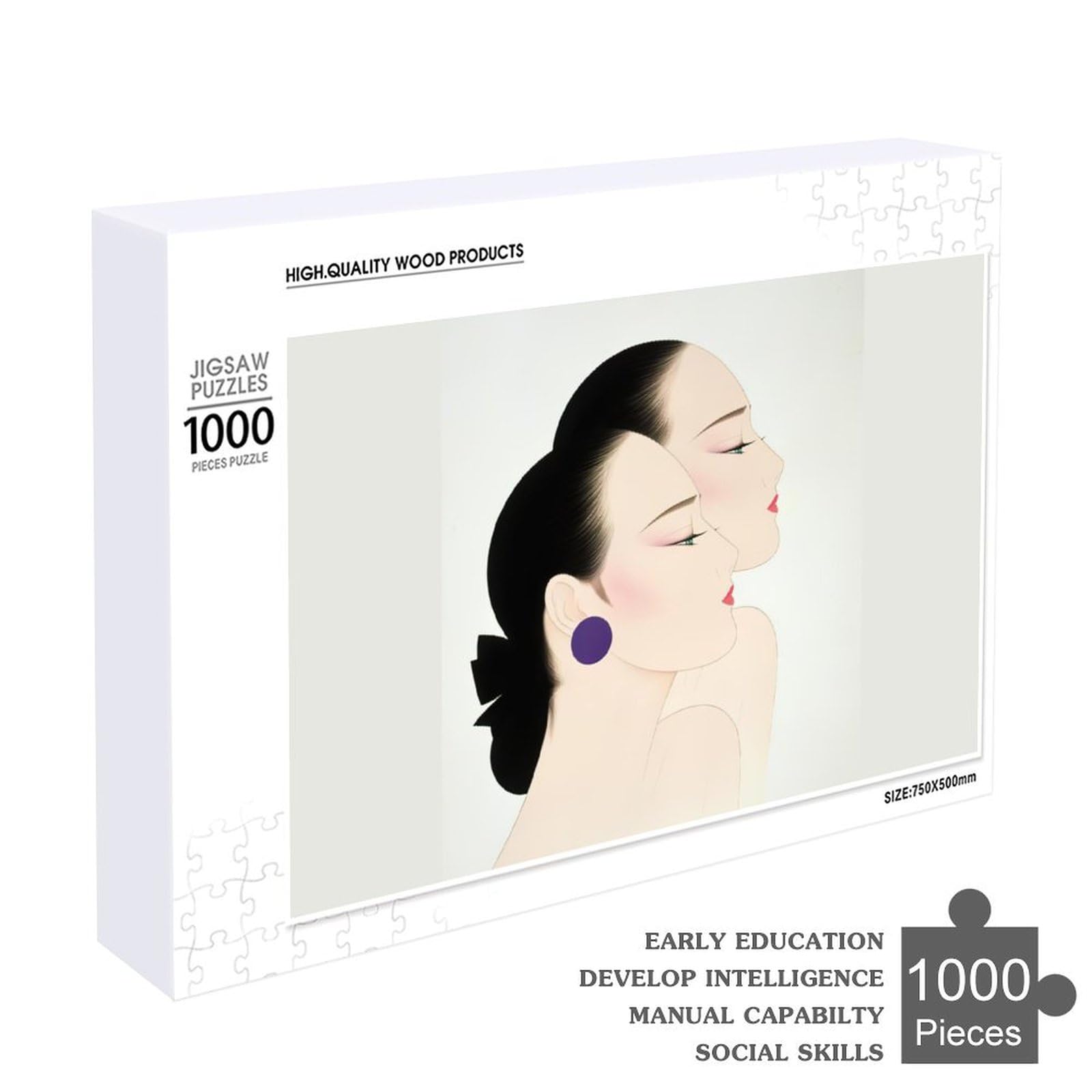 Amazon.co.jp: 鶴田一郎 ジグソーパズル 1000ピース 子供向けパズル