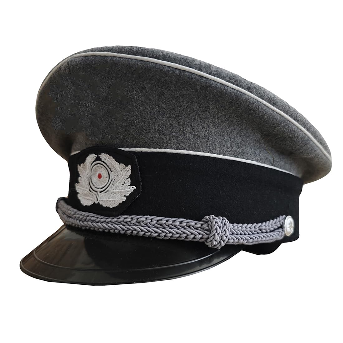 Amazon | WWII ドイツ国防軍将校制帽 ドイツ軍 復刻モデル品 (頭囲60cm
