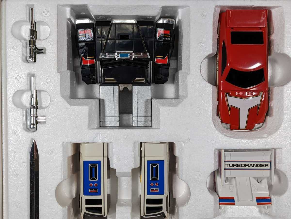 Amazon.co.jp: 高速戦隊ターボレンジャー DX超合金 ターボロボ 5連合体