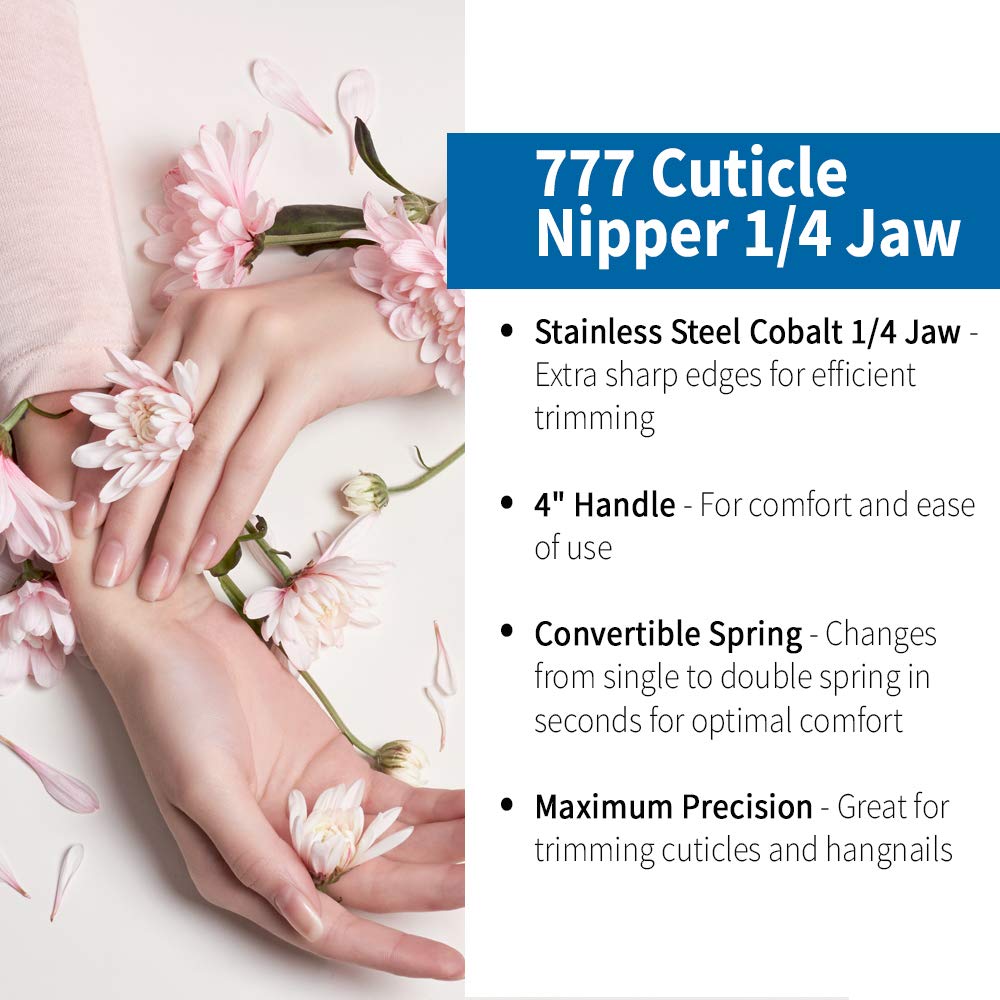 Amazon.com: Mehaz Stainless Steel Cobalt Cuticle Trimmer, Nail