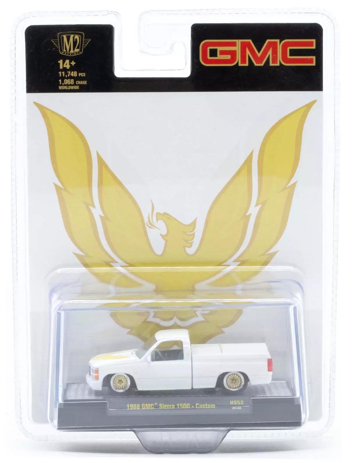 Amazon | M2 Machines 1/64 GMC シエラ 1500 カスタム 1988 ホワイト