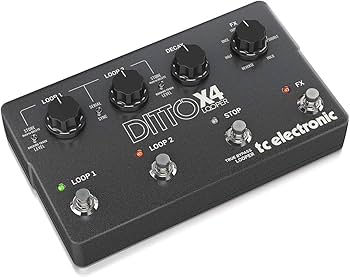 Amazon.com: TC Electronic DITTO X4 LOOPER Simple and Intuitive