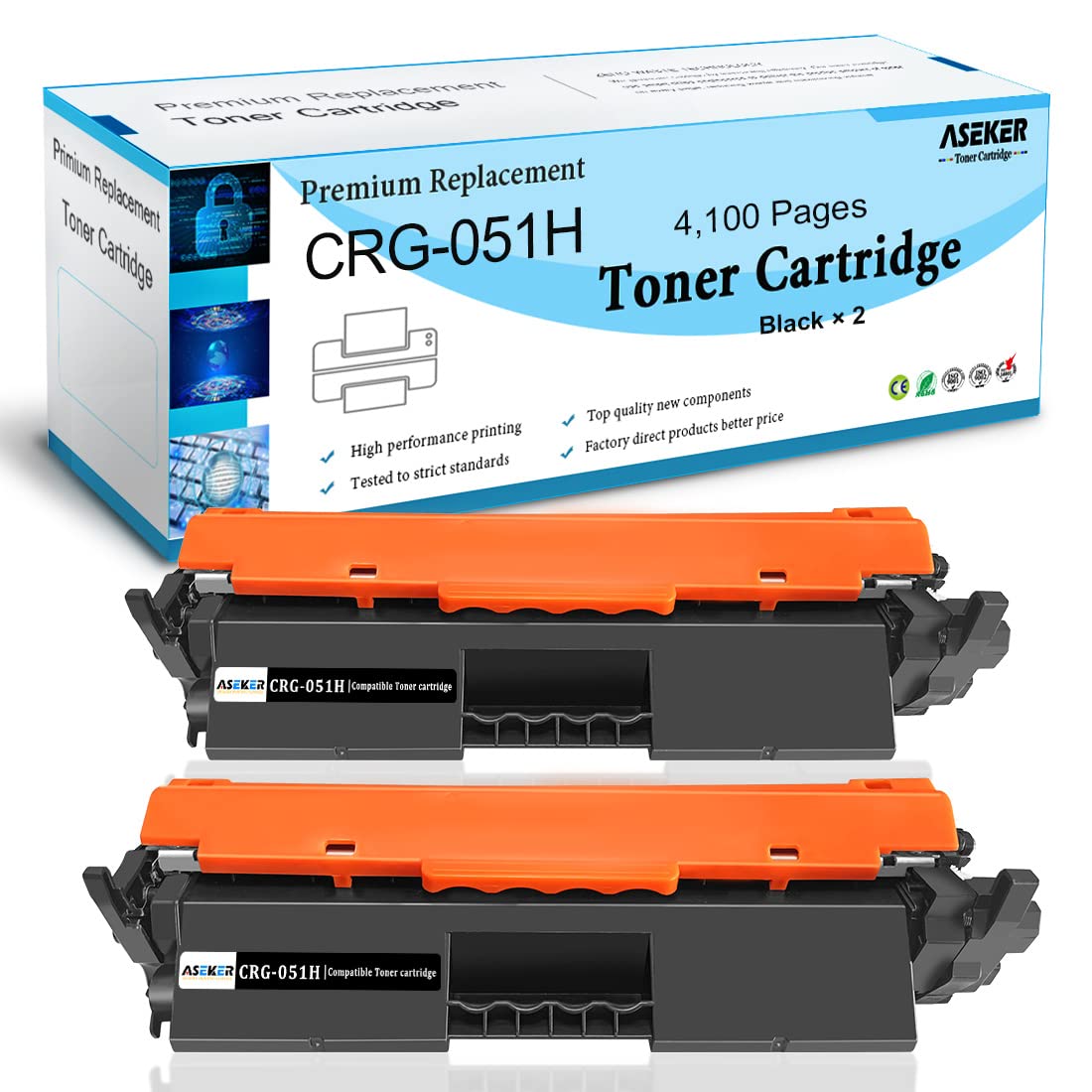 Amazon.co.jp: 互換トナーカートリッジ 051H CRG-051H CRG051H (2