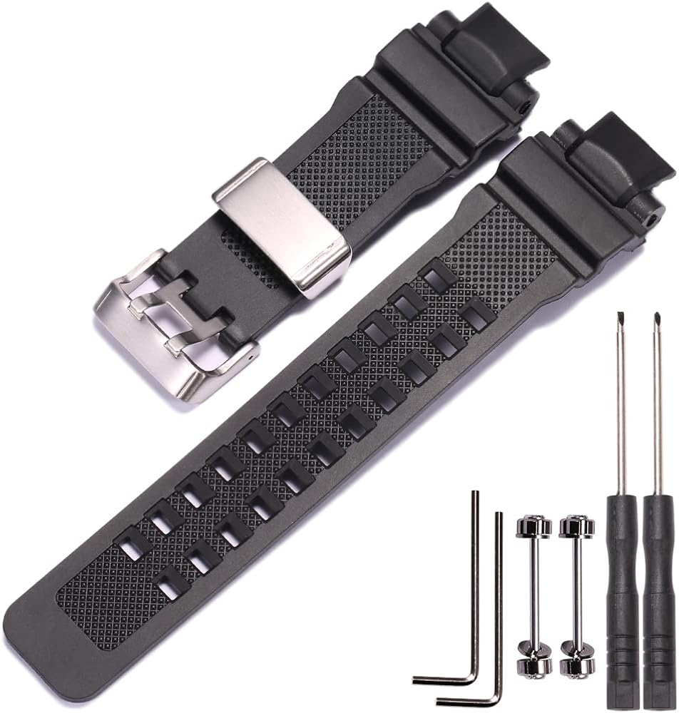 Amazon.com: MCXGL Resin Strap Compatible with Casio GA-1000 GW