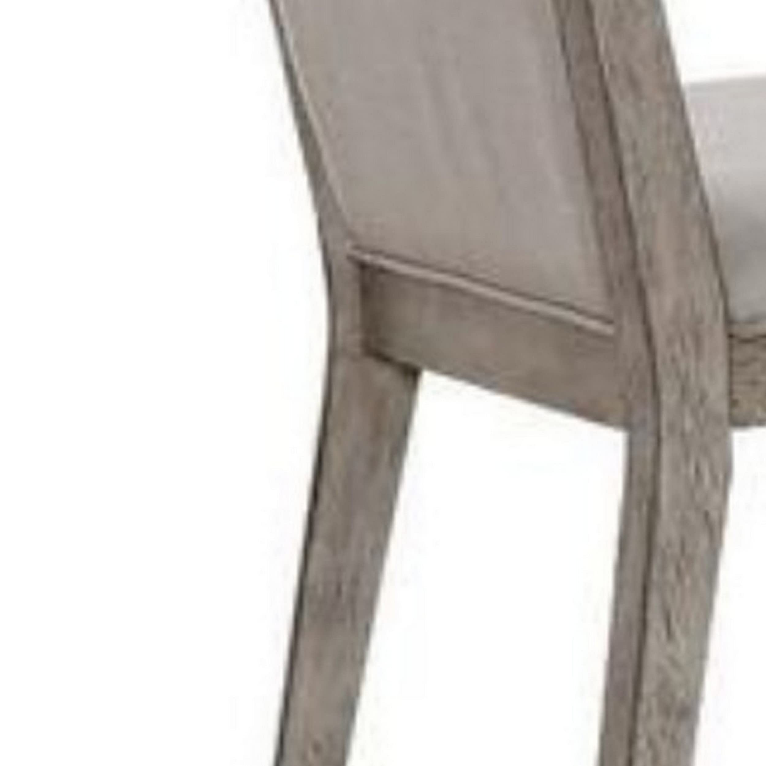Amazon.com: ACME Furniture Rocky Side Chair, Set of 2, Fabric/Gray