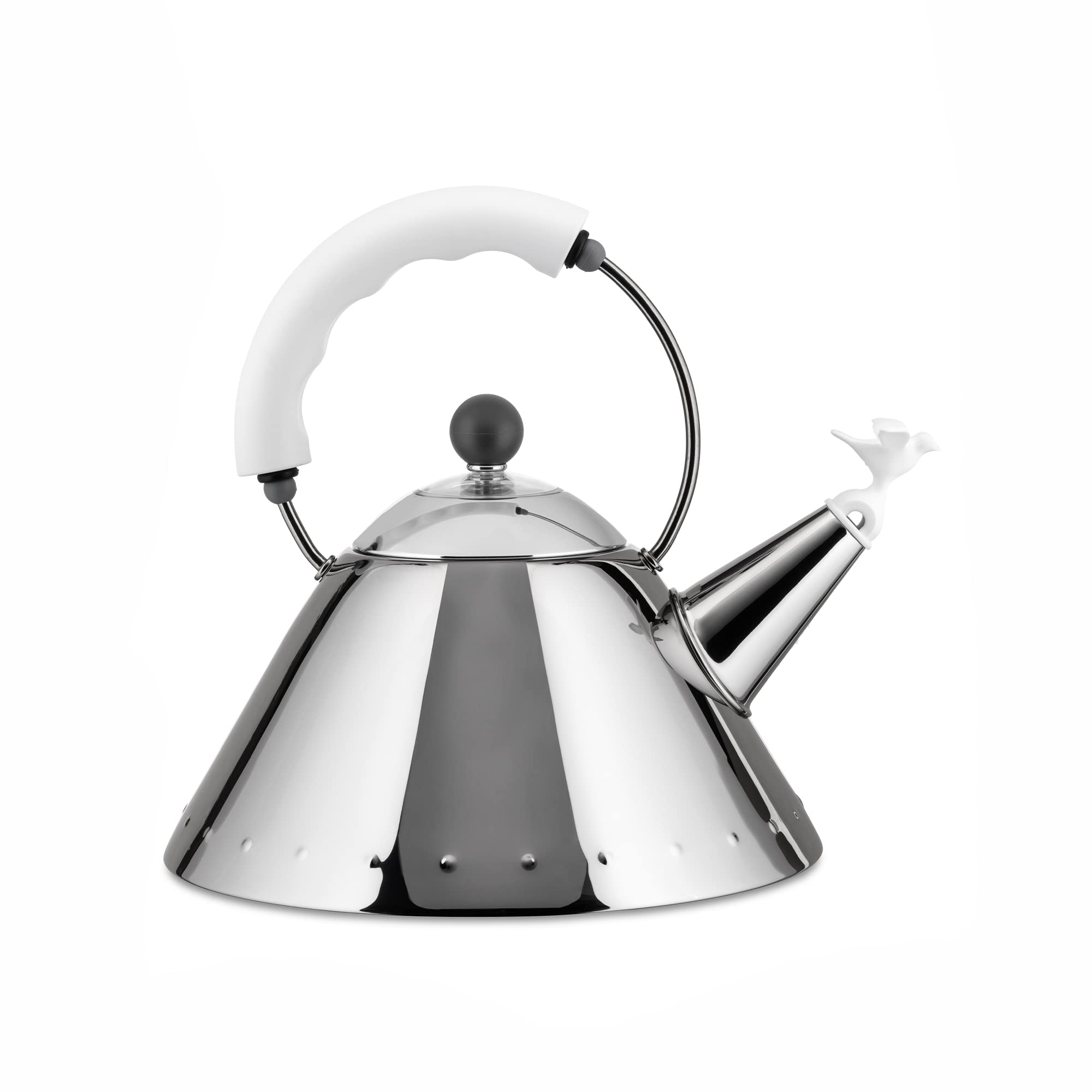 Amazon｜【正規輸入品】 ALESSI アレッシィ バードケトル/ホワイト