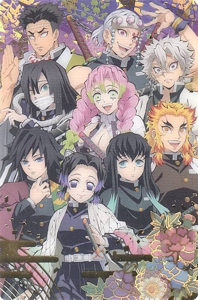 Amazon.co.jp: 【[箔押し] 32.柱メンバー (シークレット) 】 鬼滅の刃