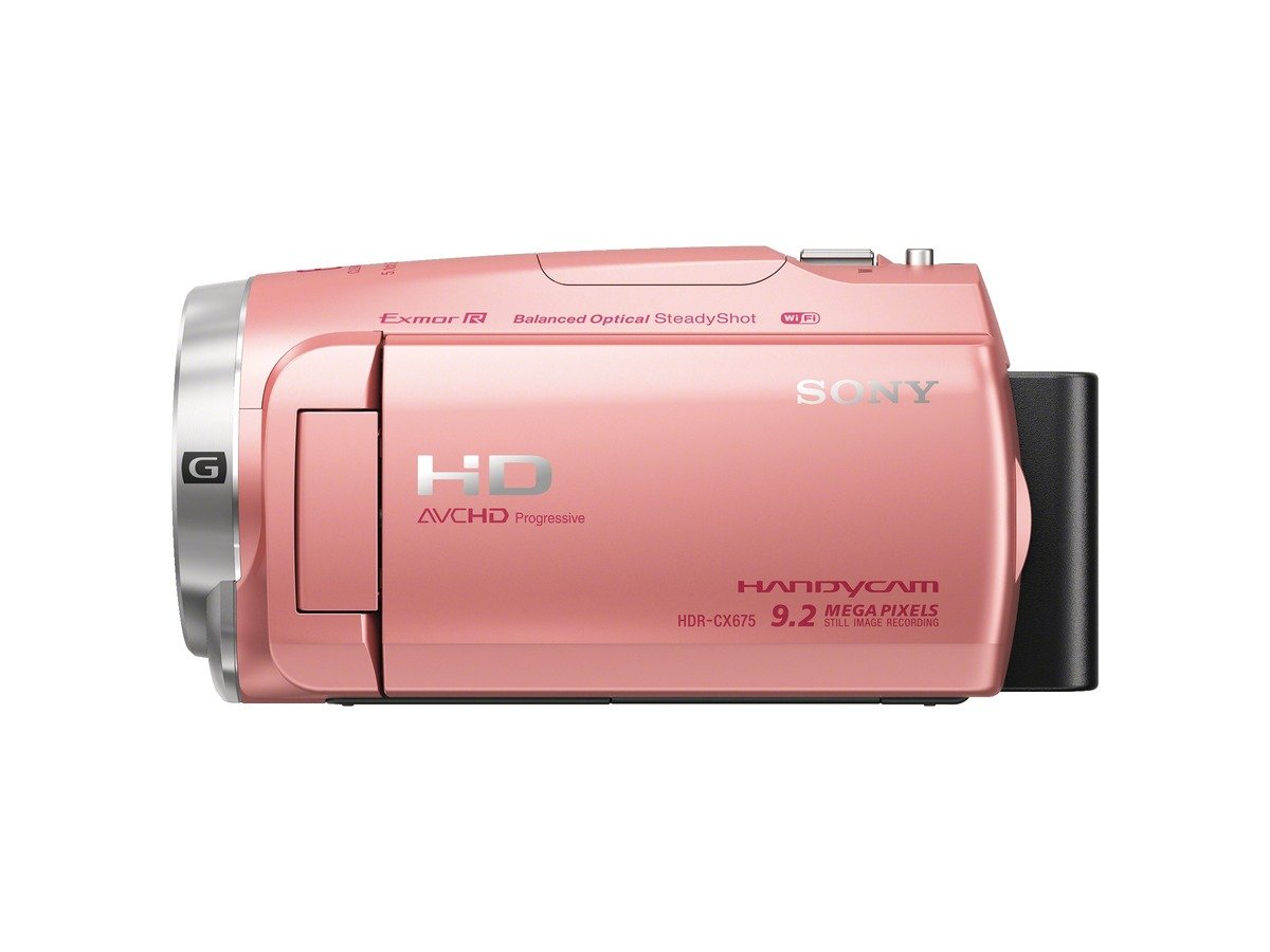 Amazon | SONY ビデオカメラHDR-CX675 32GB 光学30倍 ピンク Handycam