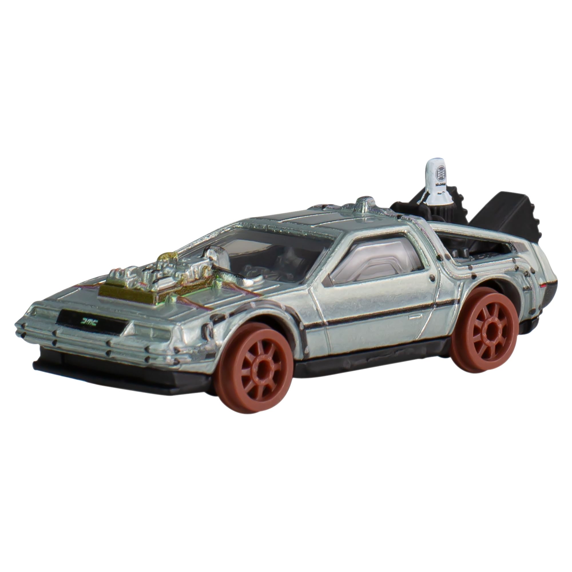 Amazon.com: Hot Wheels Die Cast Back To The Future De Lorean 1955