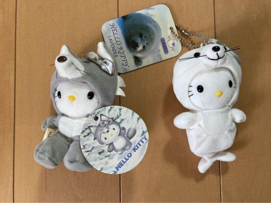 Amazon.co.jp: 北海道限定ご当地キティぬいぐるみキーホルダーセット