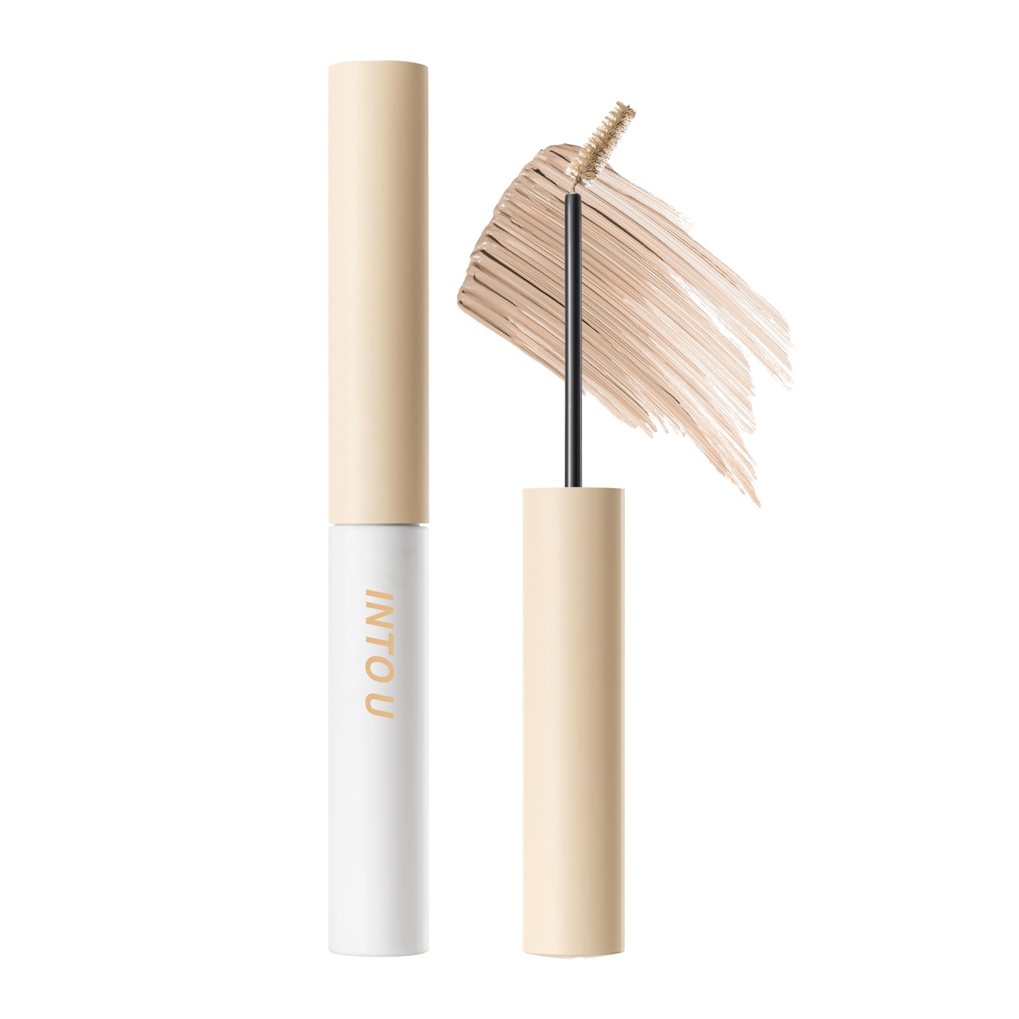 Amazon.co.jp: INTO U アイブロウマスカラ 機能性ブラシ 汗水に強い