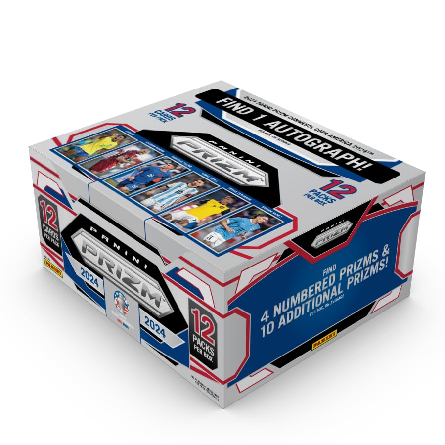 Amazon.com: 2023-24 Panini Prizm COPA America Soccer Hobby Box